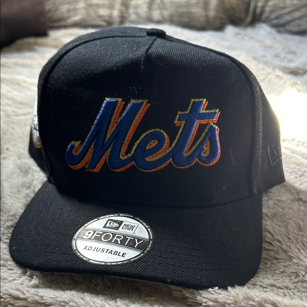 Black Mets New Era Snapback